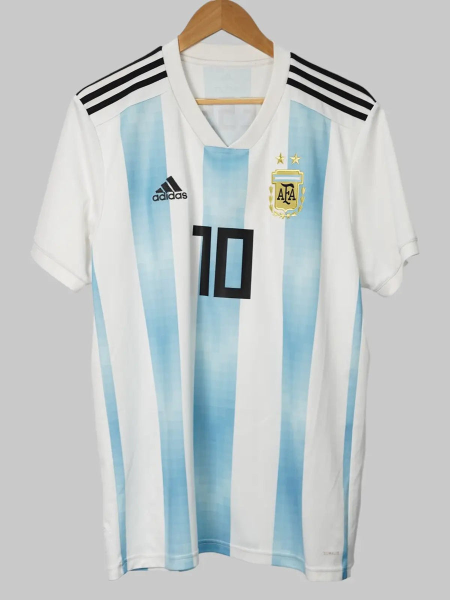 Argentina Home Shirt 2018/19 Messi 10 (XL)