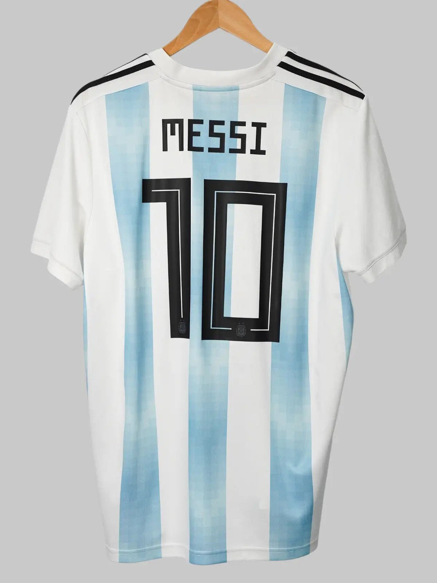 Argentina Home Shirt 2018/19 Messi 10 (XL)