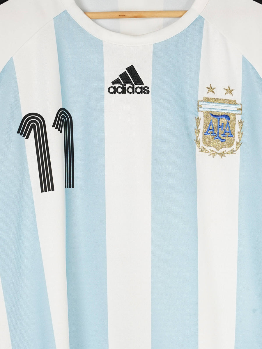 Argentina Leisure Tee 2006/7 Tevez 11 (M)