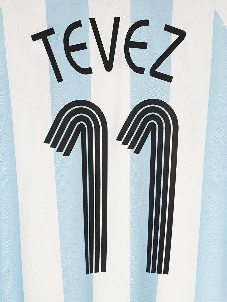 Argentina Leisure Tee 2006/7 Tevez 11 (M)