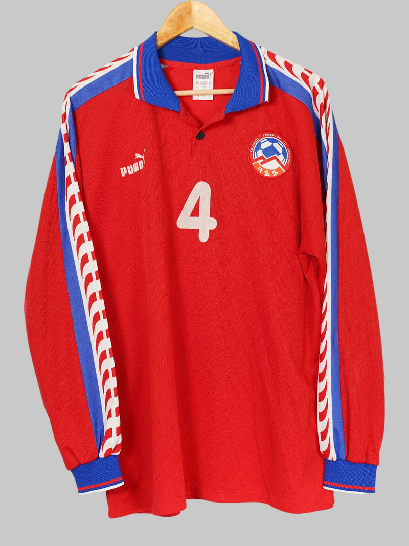 Armenia Home Shirt 1996/98 L/S Match Worn 4 (XL)