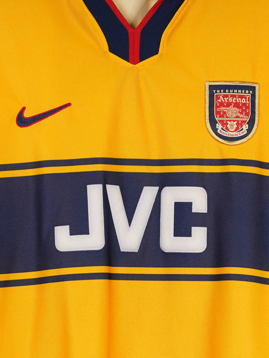 Arsenal Away Shirt 1997/99 Bergkamp 10 (L)