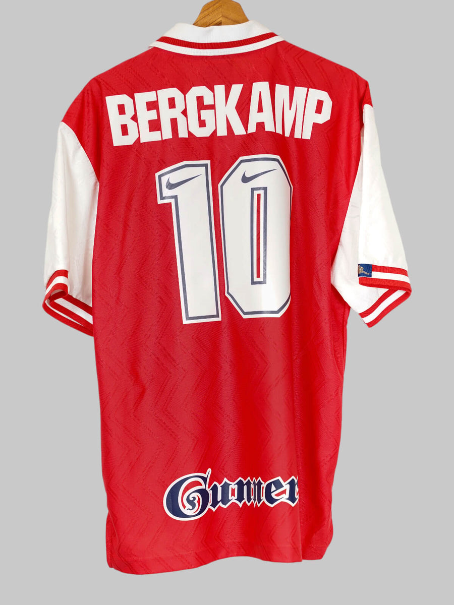 Arsenal Home Shirt 1996/98 Bergkamp 10 (XL)