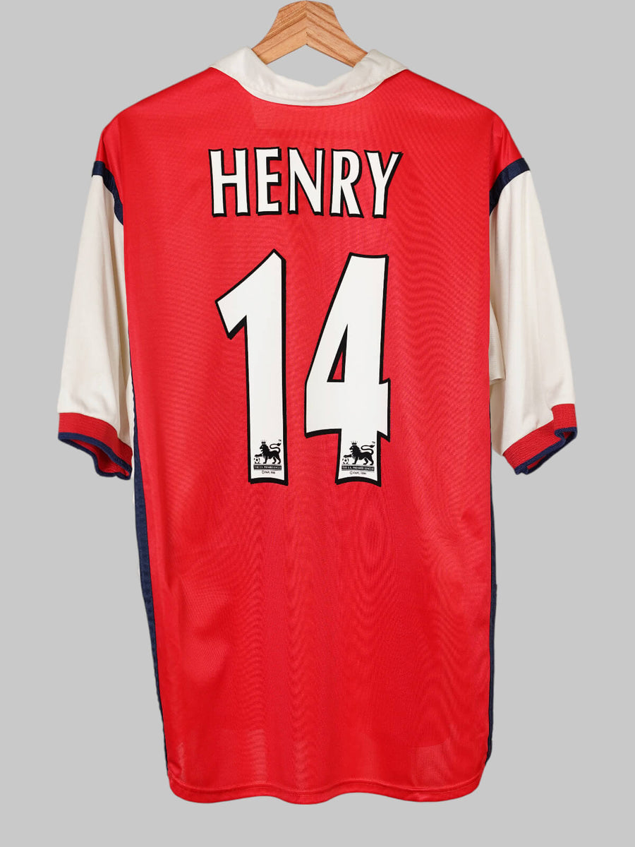 Arsenal Home Shirt 1999/00 Henry 14 (L)