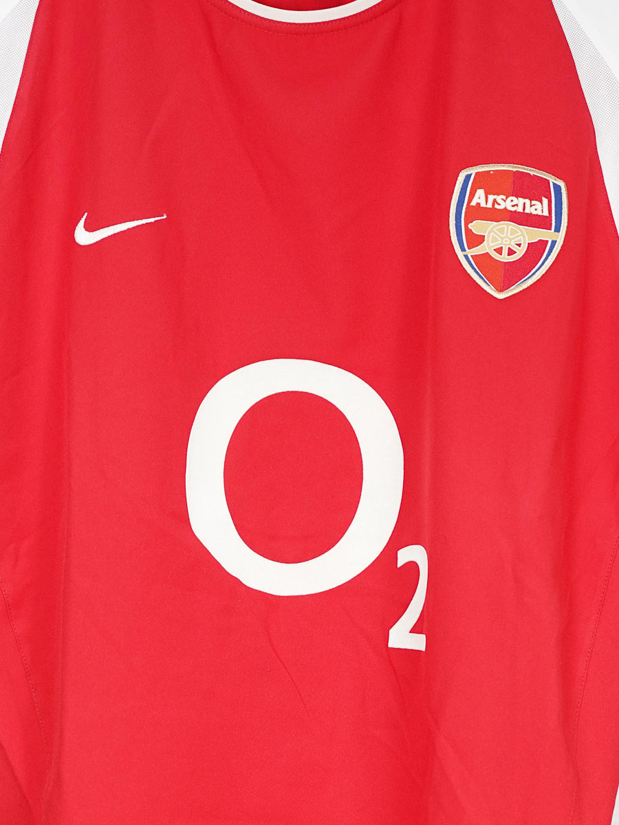 Arsenal Home Shirt 2002/4 Bronckhorst 16 (XL)