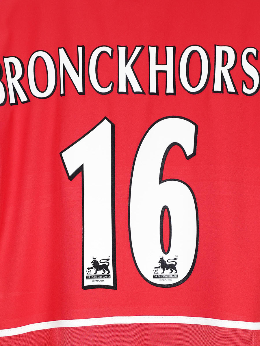 Arsenal Home Shirt 2002/4 Bronckhorst 16 (XL)