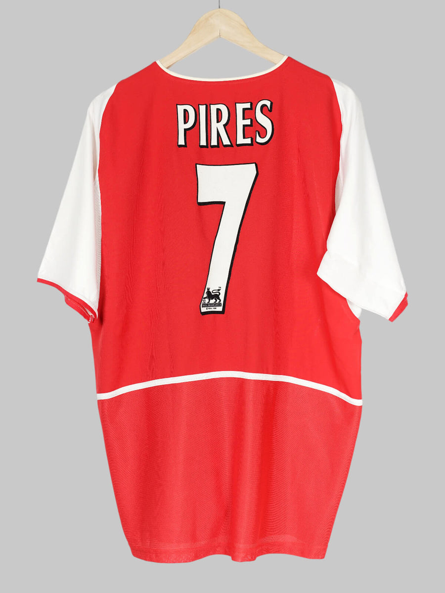 Arsenal Home Shirt 2002/4 Pires 7 (XL)