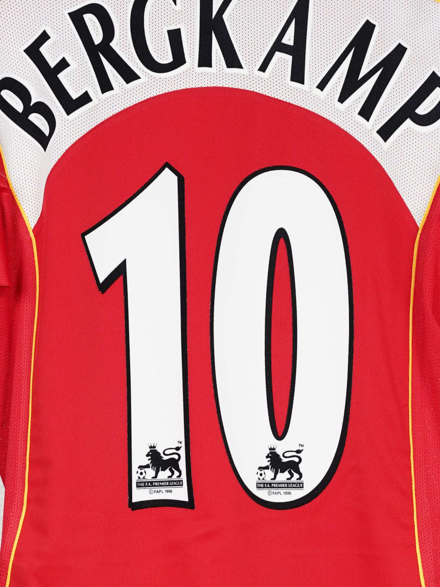 Arsenal Home Shirt 2004/5 Bergkamp 10 (L)