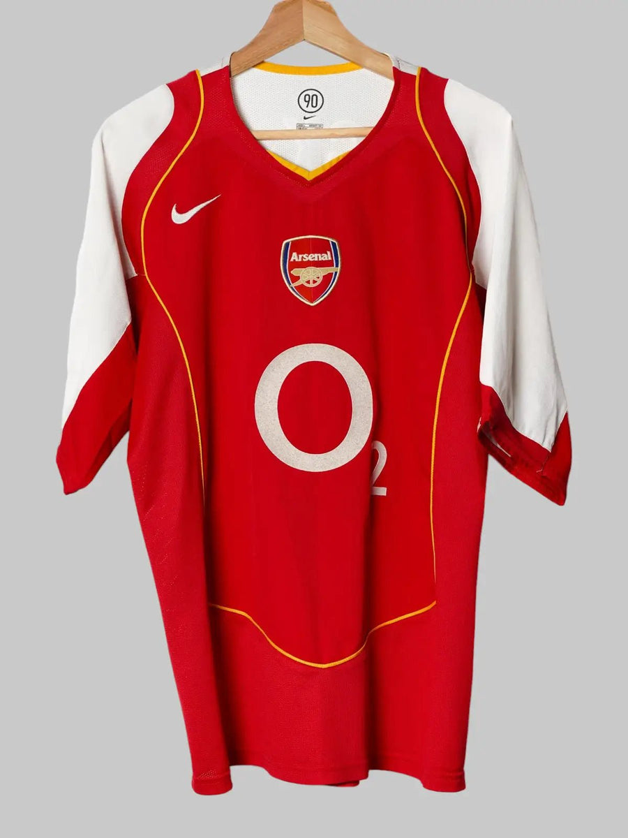 Arsenal Home Shirt 2004/5 Bergkamp 10 (L)