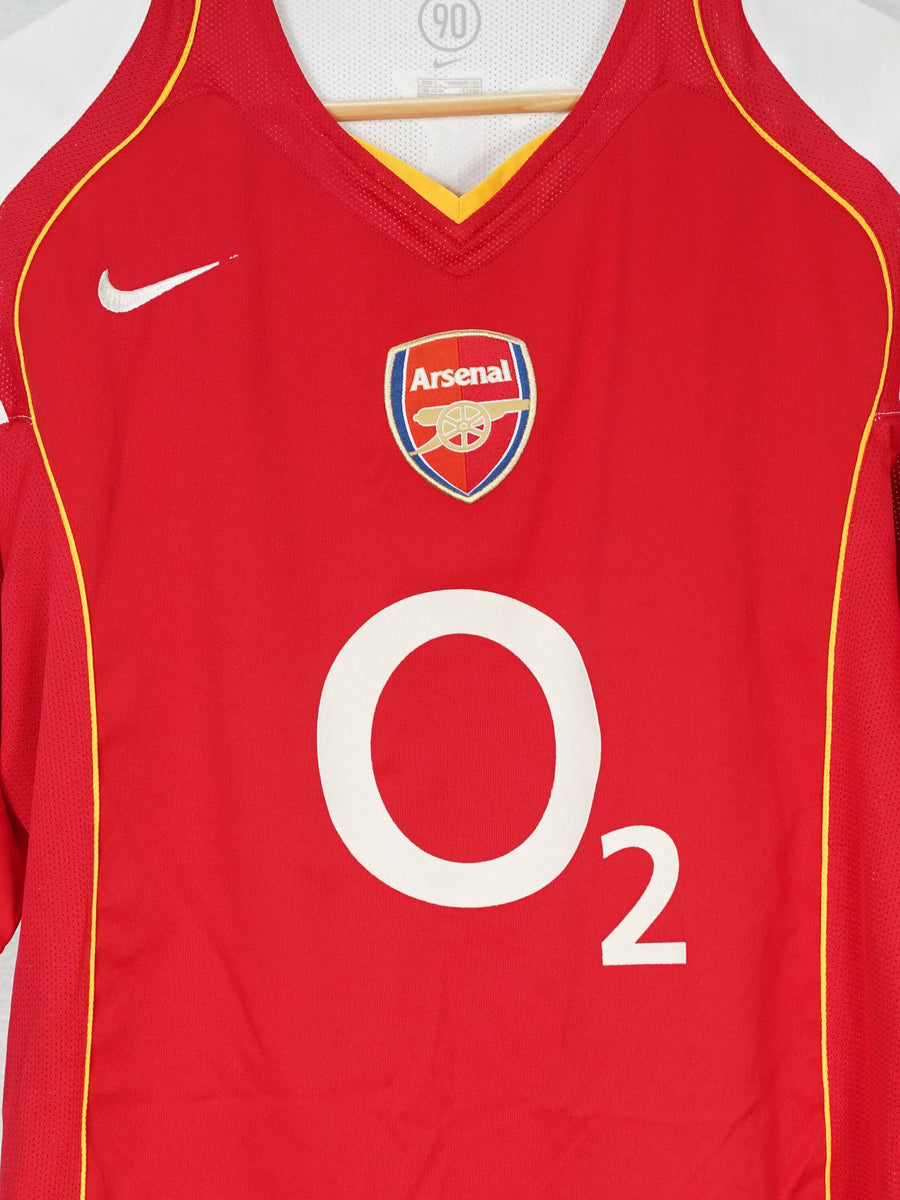 Arsenal Home Shirt 2004/5 Bergkamp 10 (L)