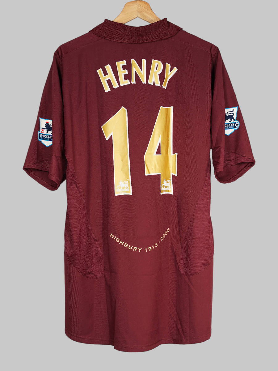 Arsenal Home Shirt 2005/6 Henry 14 (L)