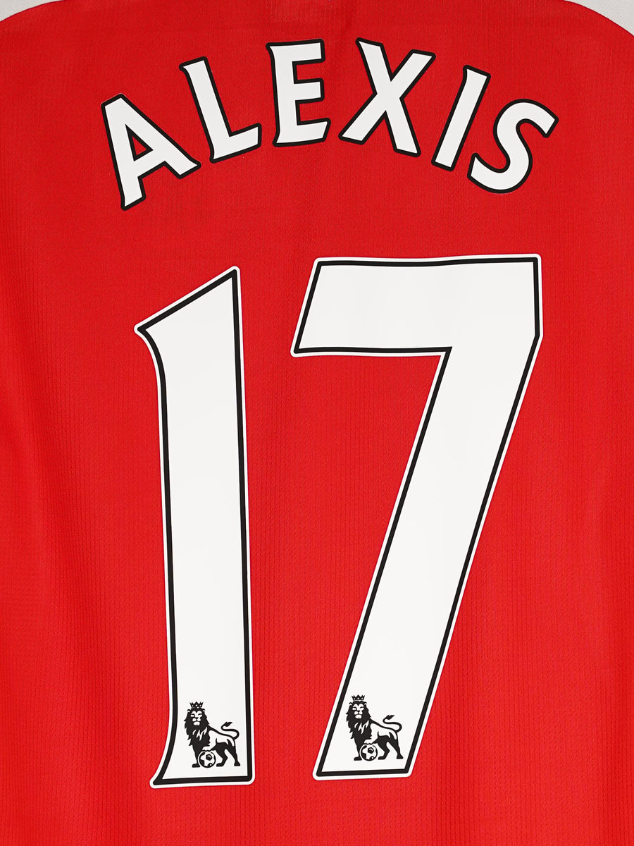 Arsenal Home Shirt 2015/16 Alexis 17 (L)