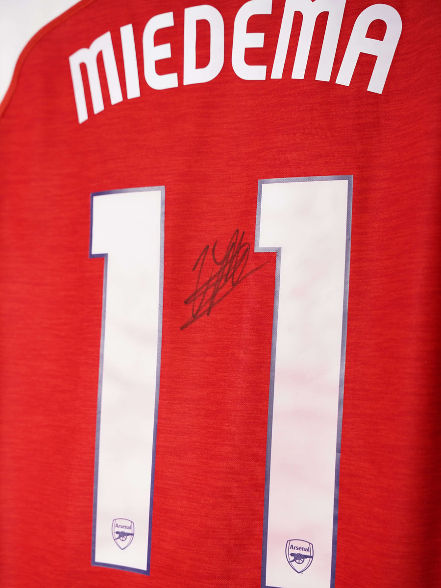 Arsenal Home Shirt 2018/19 Miedema 11 Match Issued & Signed (L Women)