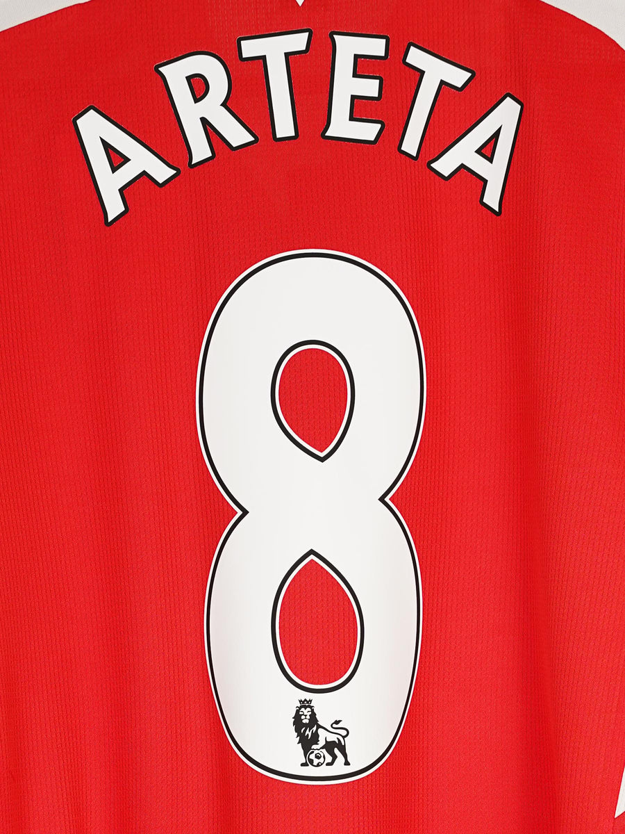 Arsenal Home Shirt L/S 2015/16 Arteta 8 (M)