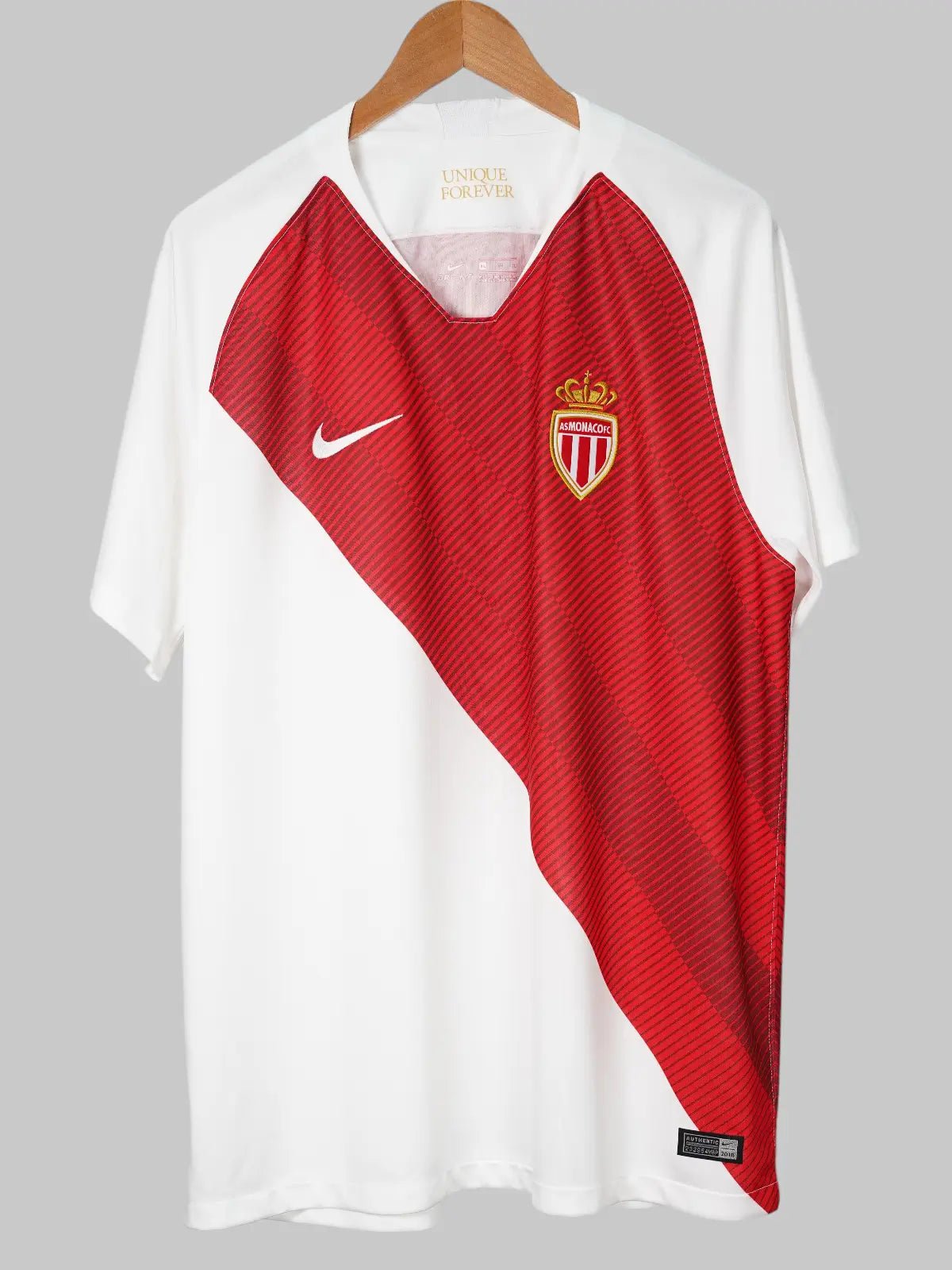 Monaco Home Football Shirt 2018/19 – Size Extra Large – First11