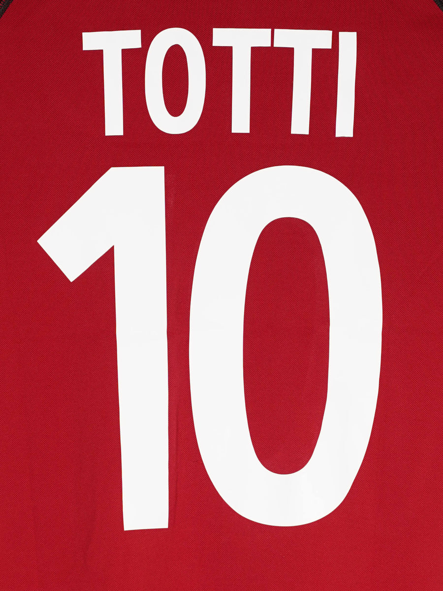 AS Roma Home Shirt 2002/3 Totti 10 (S)