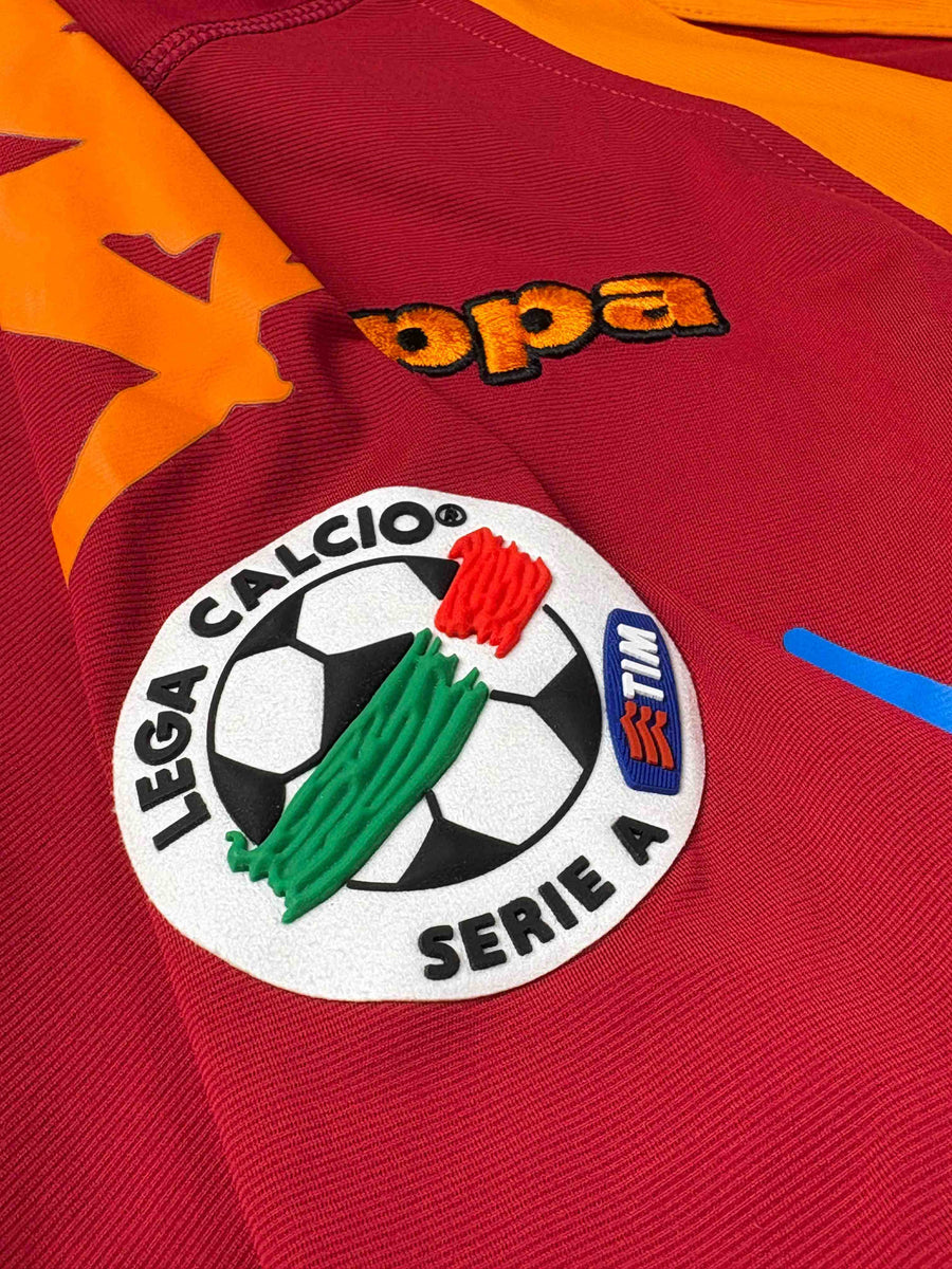 AS Roma Home Shirt 2009/10 Toni 30 Signed (XL)