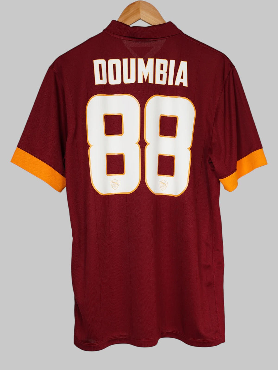 AS Roma Home Shirt 2014/15 Doumbia 88 (L)