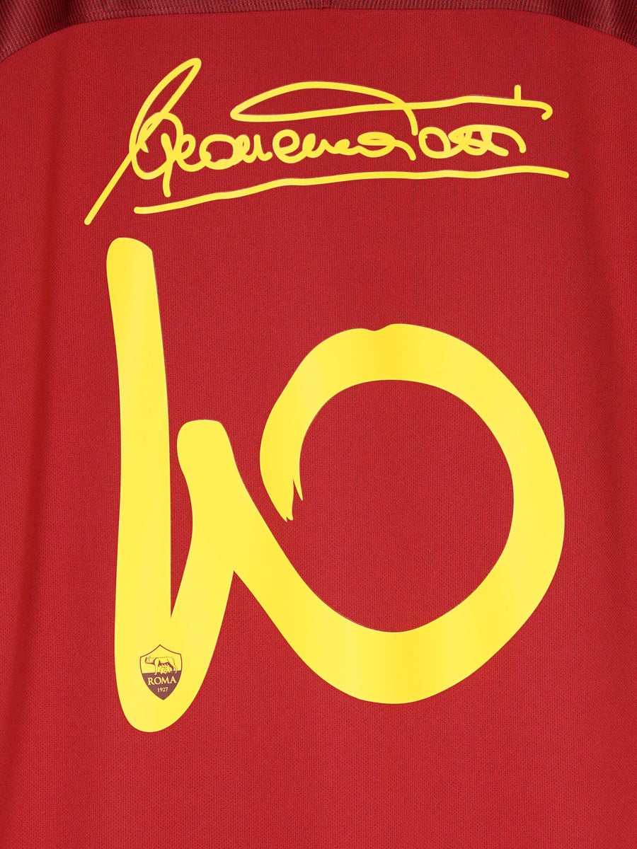 AS Roma Home Shirt 2017/18 Totti 10 Special Edition (L)
