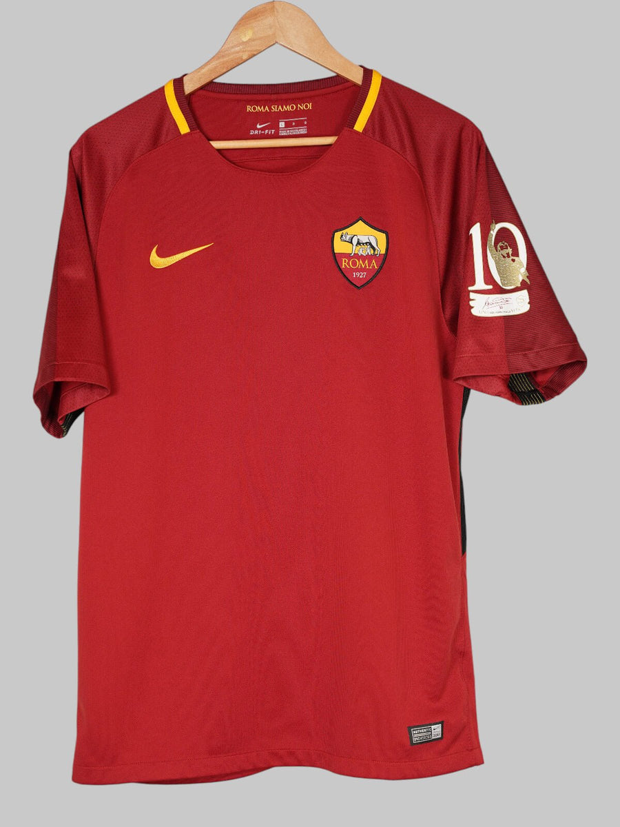 AS Roma Home Shirt 2017/18 Totti 10 Special Edition (L)