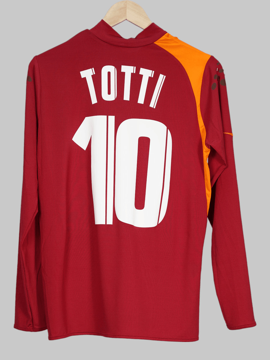 AS Roma Home Shirt L/S 2005/6 Totti 10 (L)