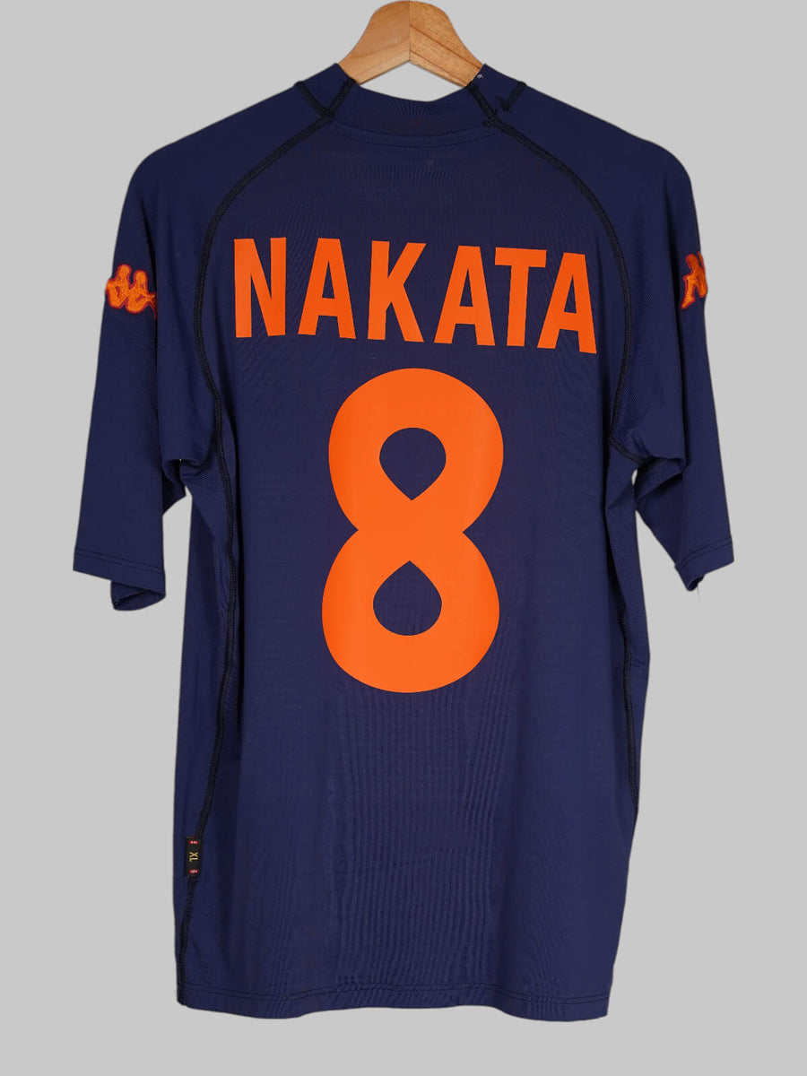 AS Roma Third Shirt 2000/1 Nakata 8 (M)