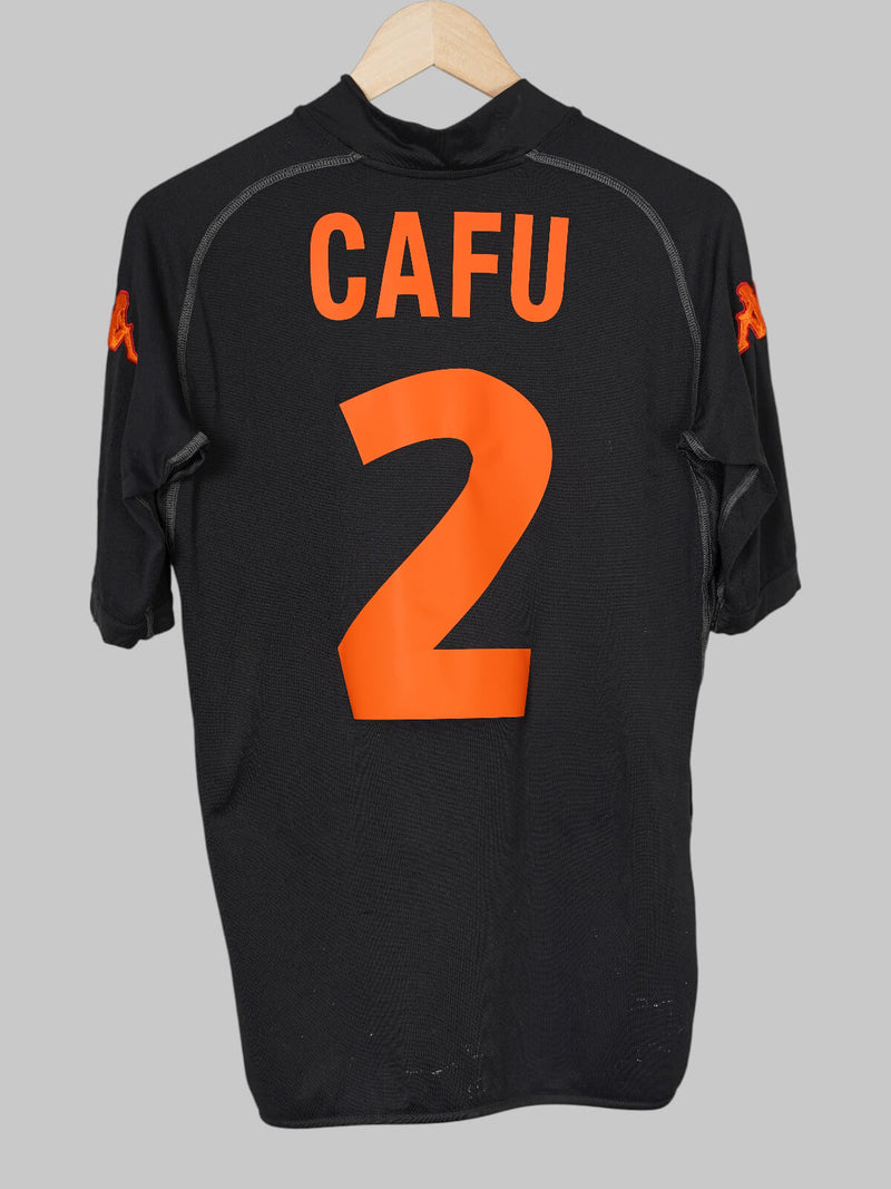 AS Roma Third Shirt 2002/3 Cafu (L)