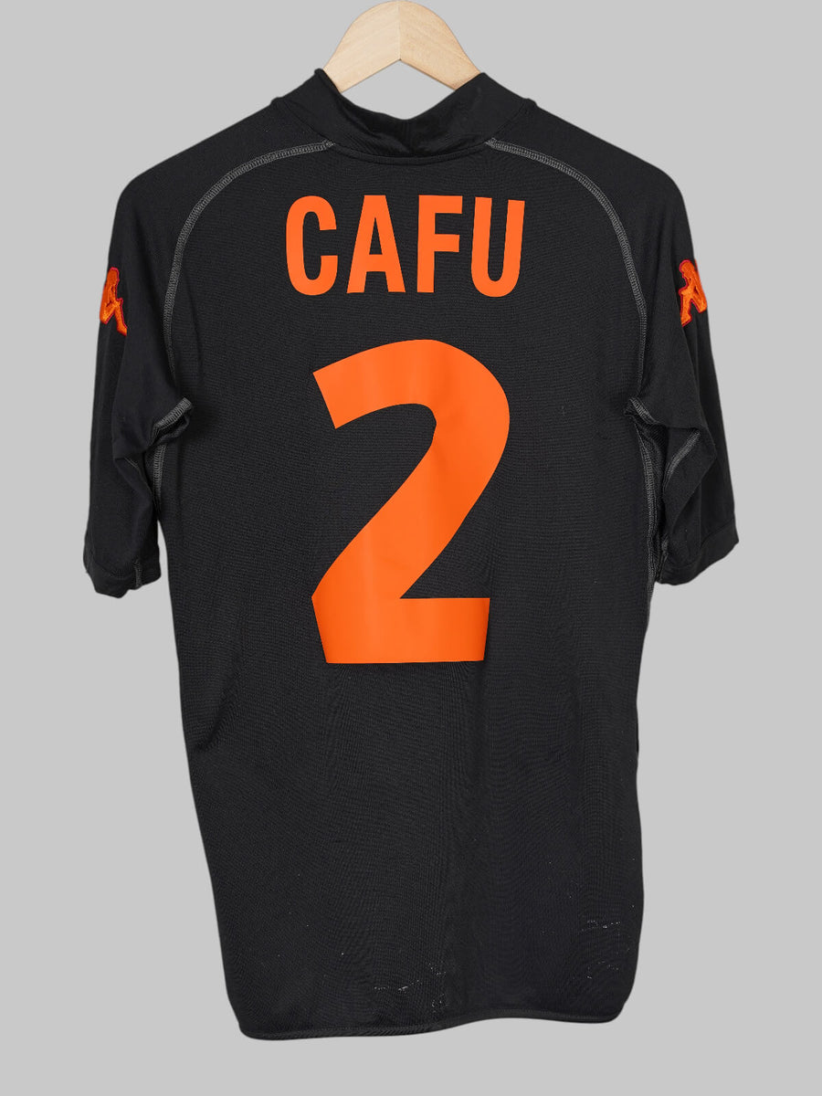 AS Roma Third Shirt 2002/3 Cafu (L)