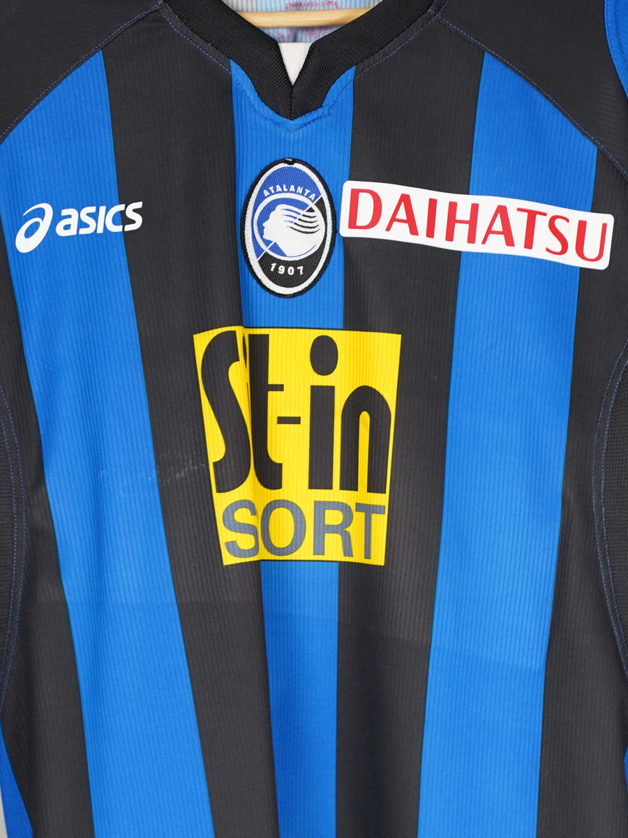 Atalanta Bergamo Home Shirt L/S 2006/7 Doni 72 (M)
