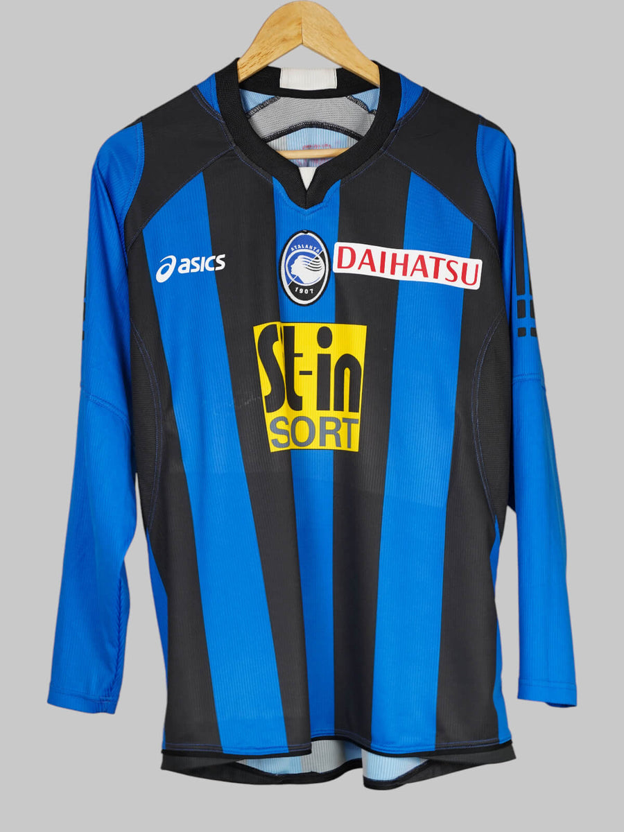 Atalanta Bergamo Home Shirt L/S 2006/7 Doni 72 (M)