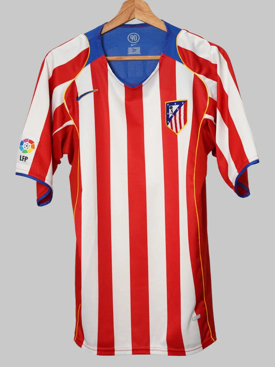 Atletico Madrid Home Shirt 2004/5 F.Torres 9 (M)