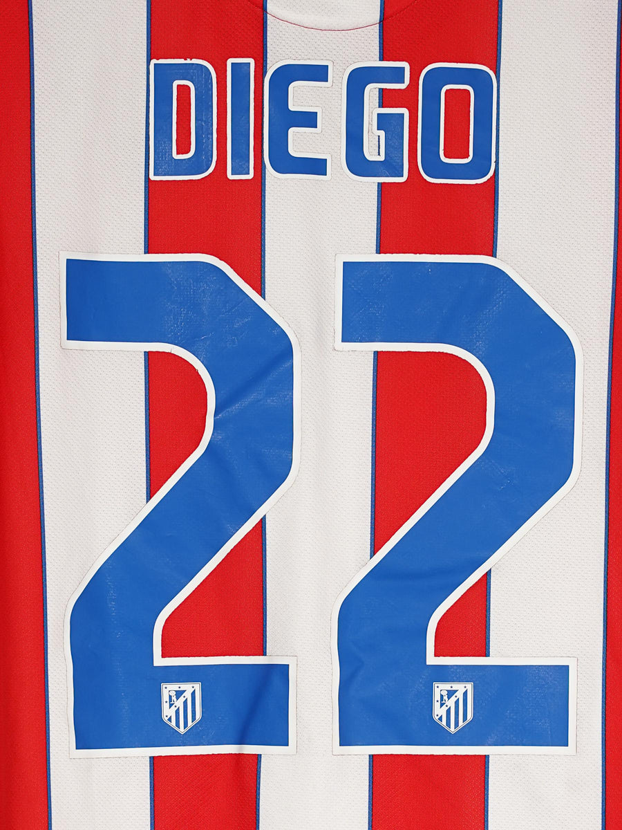 Atletico Madrid Home Shirt 2011/12 Diego 22 (S)