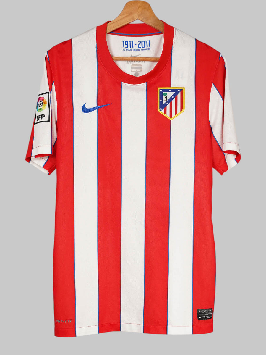 Atletico Madrid Home Shirt 2011/12 Diego 22 (S)