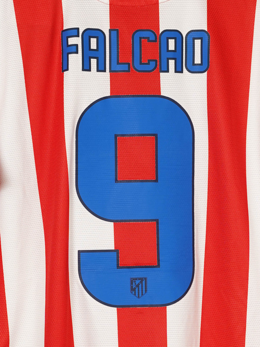 Atletico Madrid Home Shirt 2011/12 Falcao 9 Signed (M)