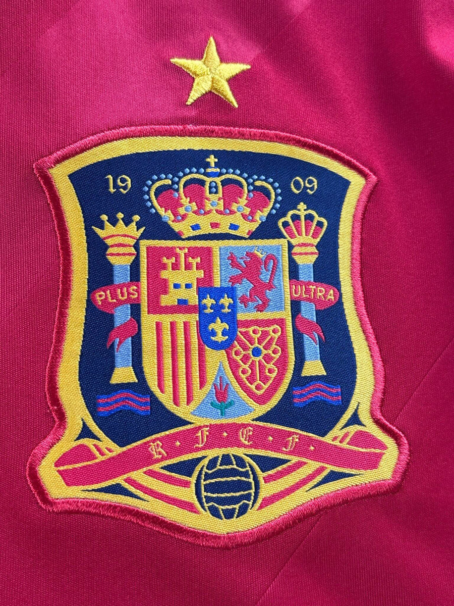 2012/13 Spain David Villa #7 Home Shirt (XL)