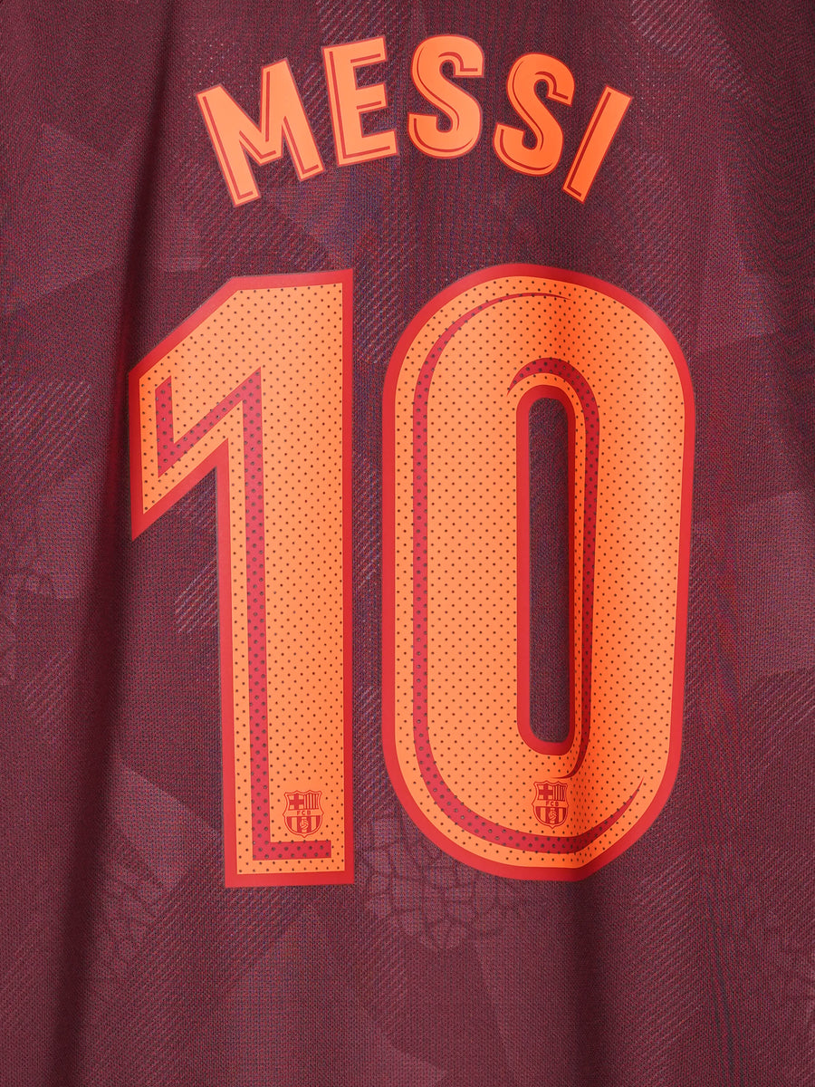 2017/18 Barcelona Messi #10 Third Shirt (XXL)
