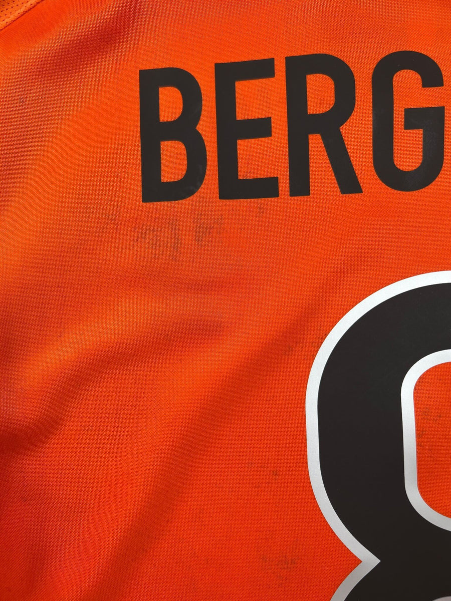 1998/99 Netherlands Bergkamp #8 Home Shirt (L)