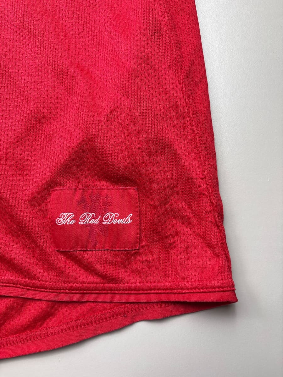 2007/08 Manchester United Berbatov #9 Home Shirt L/S (L)
