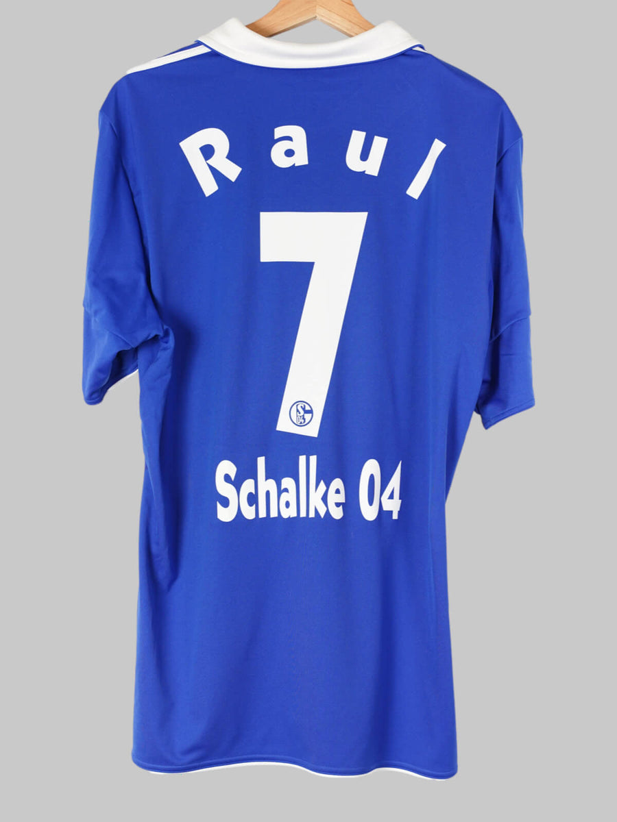 2010-2012 Schalke 04 Raul #7 Home Shirt (L)