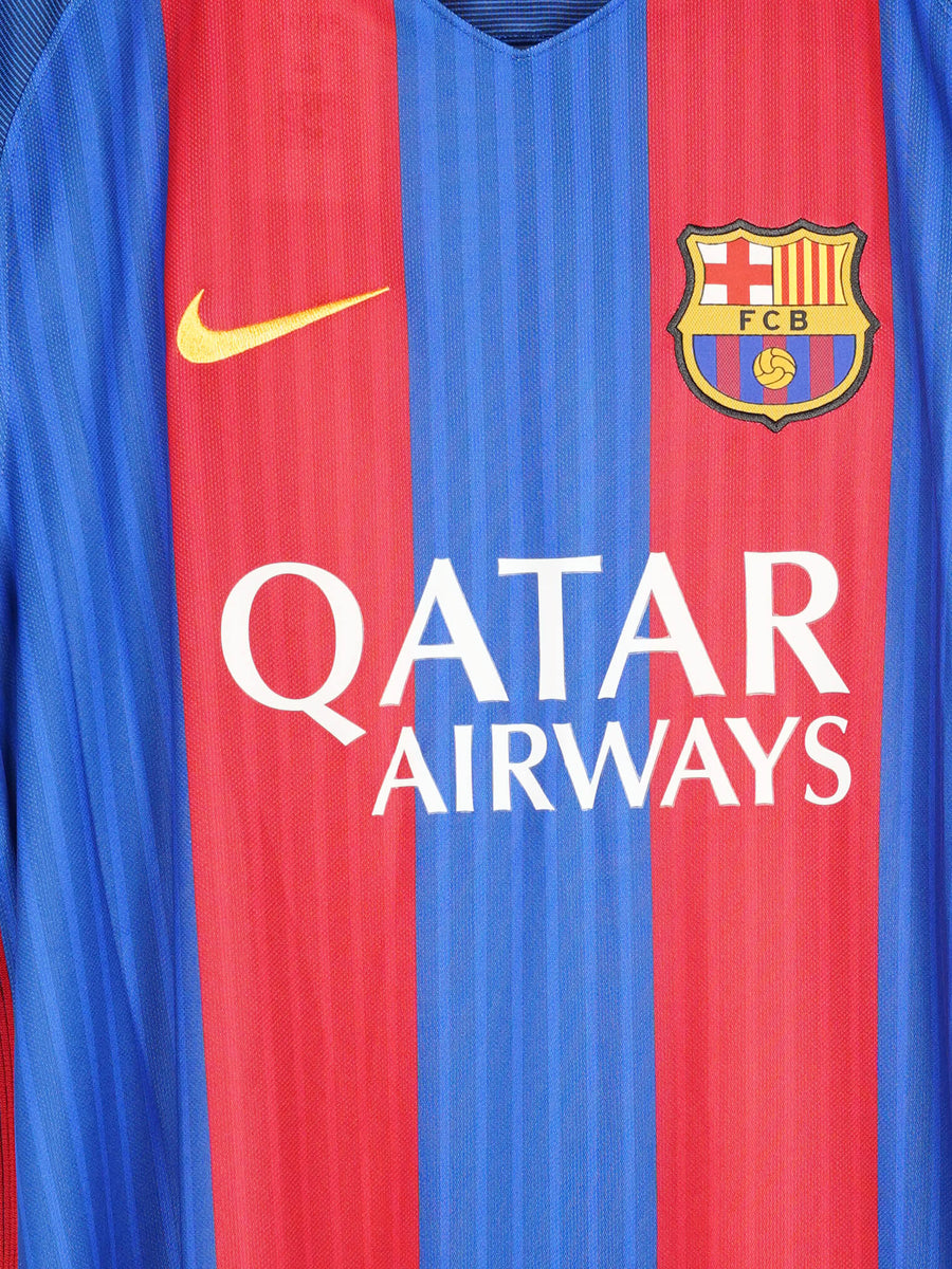 2016/17 FC Barcelona Messi #10 Home Shirt (L)