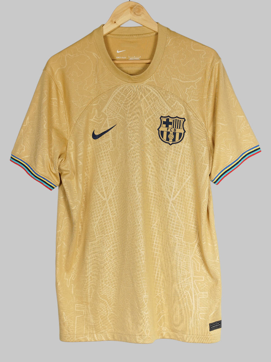 Barcelona Away Shirt 2022/23 F. De Jong 21 (L)