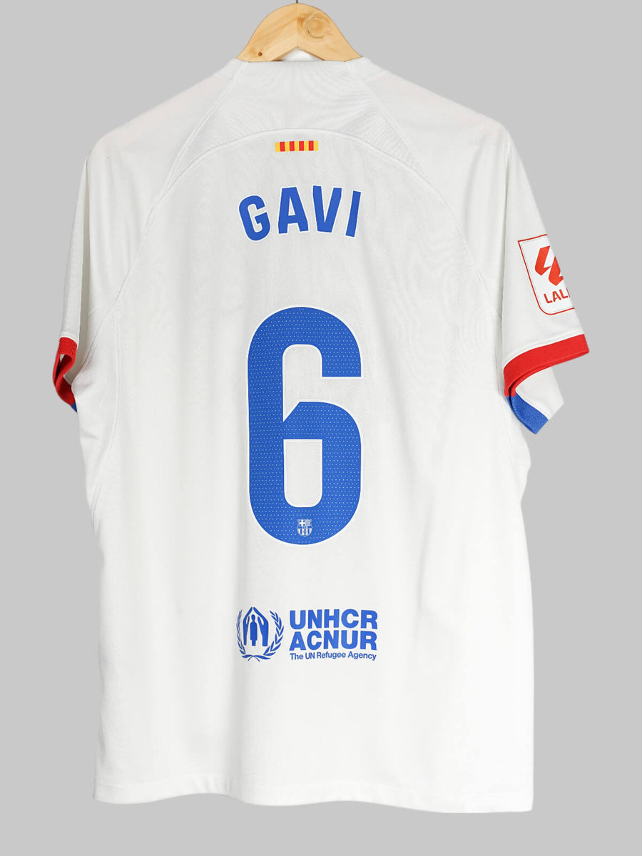 Barcelona Away Shirt 2023/24 Gavi 6 (L)