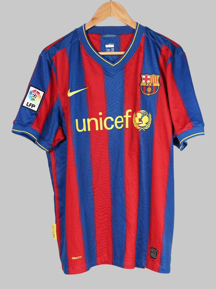 Barcelona Home Shirt 2009/10 Messi 10 (L)