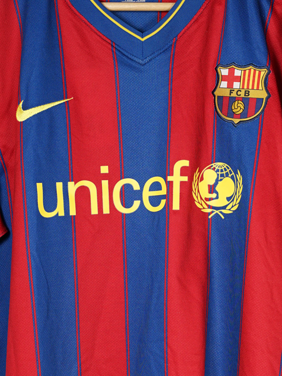 Barcelona Home Shirt 2009/10 Messi 10 (L)