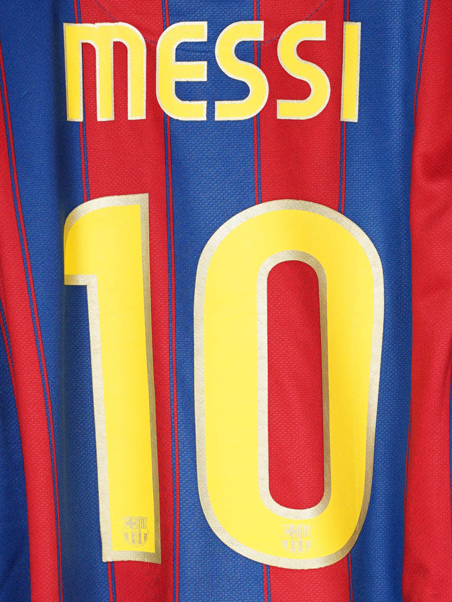 Barcelona Home Shirt 2009/10 Messi 10 (L)