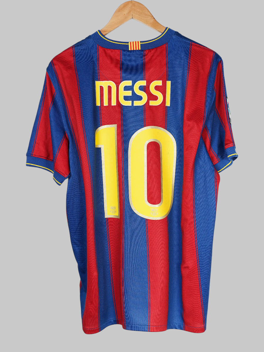 Barcelona Home Shirt 2009/10 Messi 10 (L)