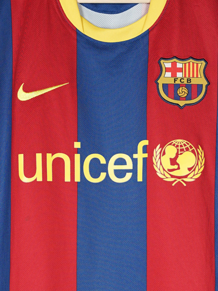 Barcelona Home Shirt 2010/11 Messi 10 (M)