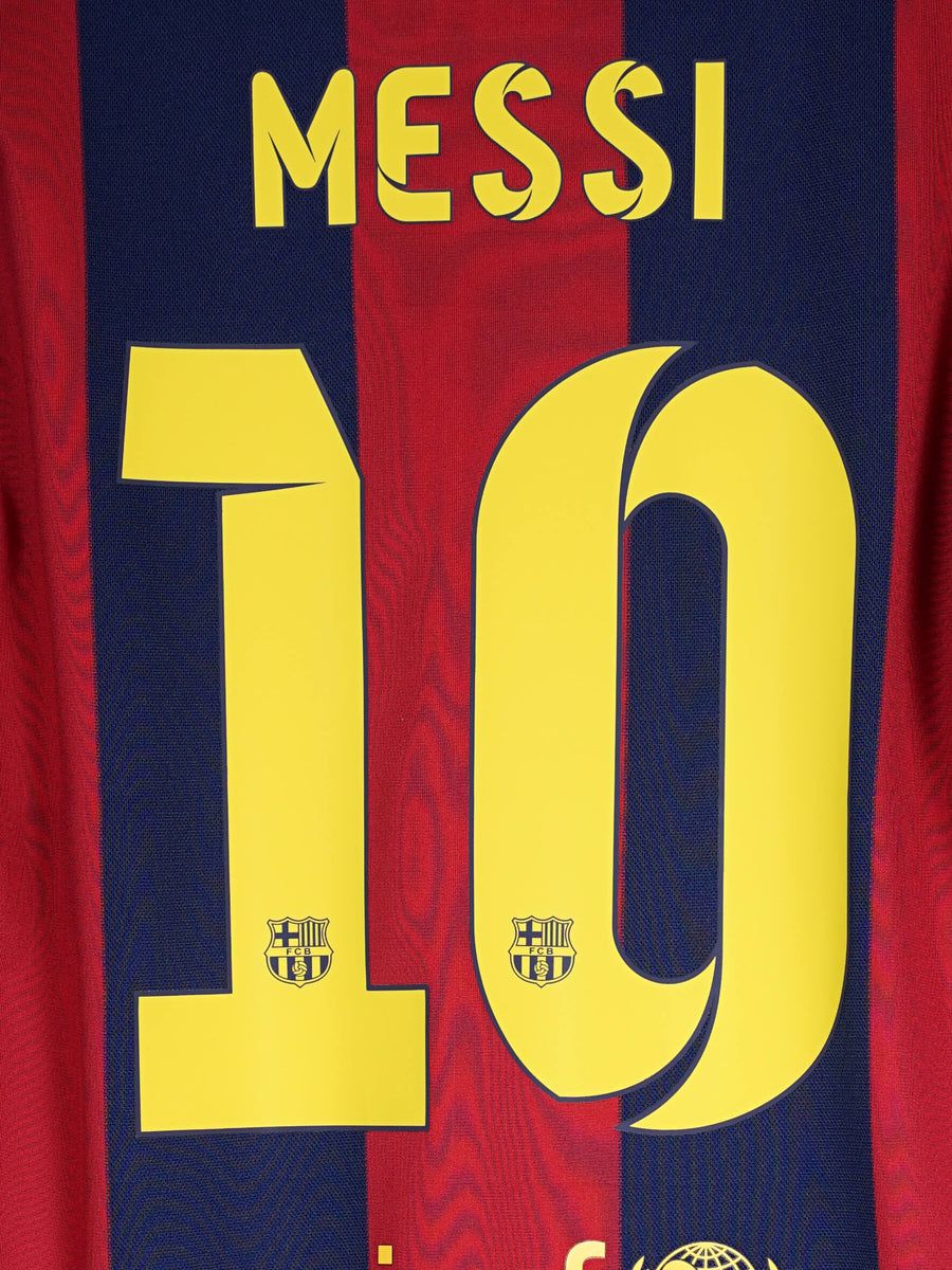 Barcelona Home Shirt 2014/15 Messi 10 (L)