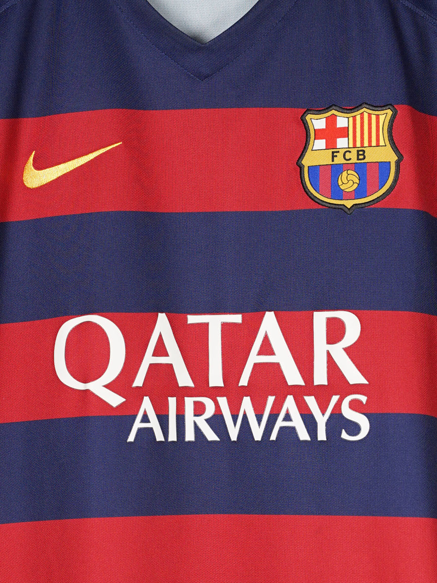 Barcelona Home Shirt 2015/16 Neymar Jr 11 (L)