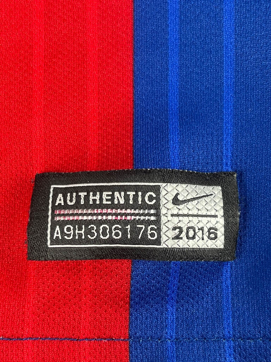 Barcelona Home Shirt 2016/17 Pique 3 (S)